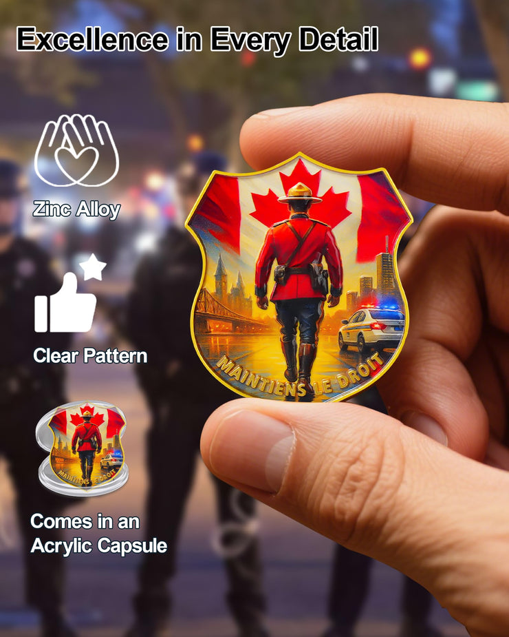 Canadian Police Challenge Coin
