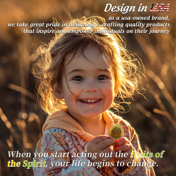 Fruit of The Spirit Christian Challenge Coin