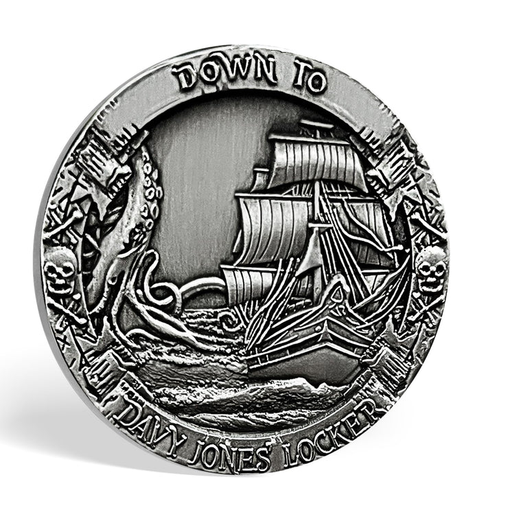 A Pirate's Life Davy Jones' Locker Coin