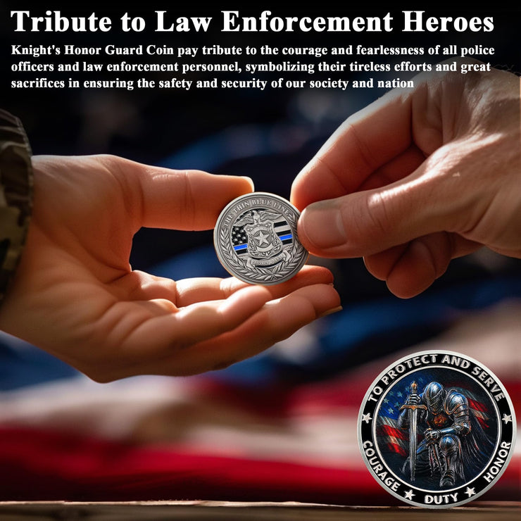Knight Guardian Challenge Coin