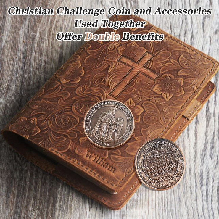 Knight Sword Christian Challenge Coin