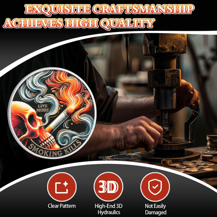 Quit Smoking Recovery Sobriety Coin