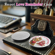 Unique Rose Happy Anniversary Coin