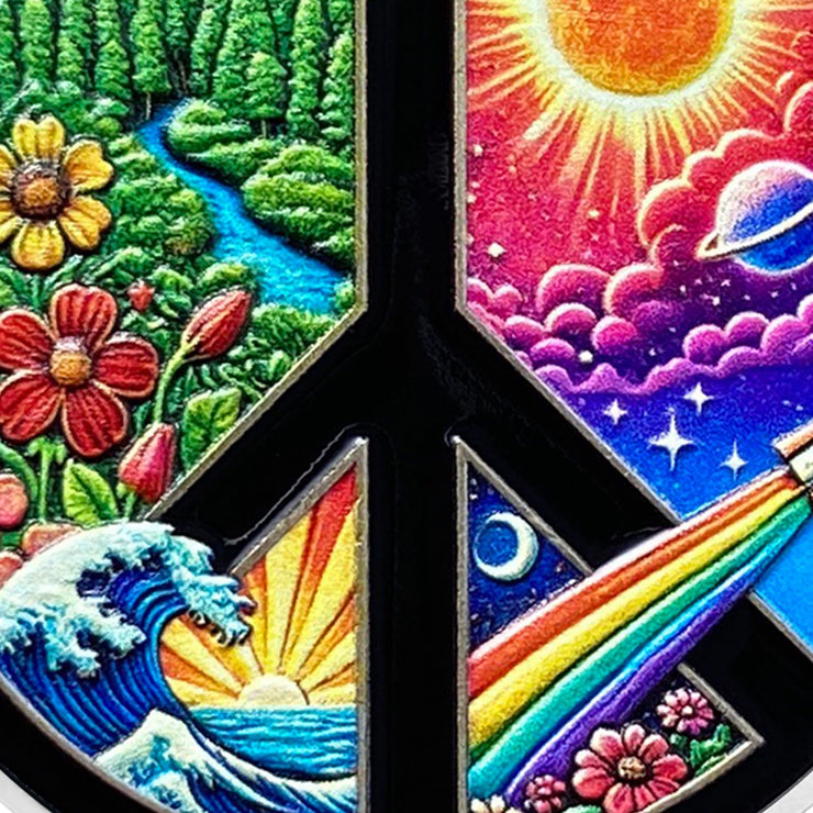 Nature Harmony & Universal Love Environmental Peace Coin