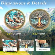 Viking Warrior Viking Yggdrasil Coin