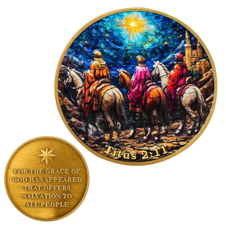 Three Oriental Doctors Prayer Christian Challenge Coin