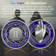 Silver Two Year NA Medallions