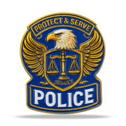 US Police Challenge Coin Scales of Justice-Isaiah 1:17 Bible Verse