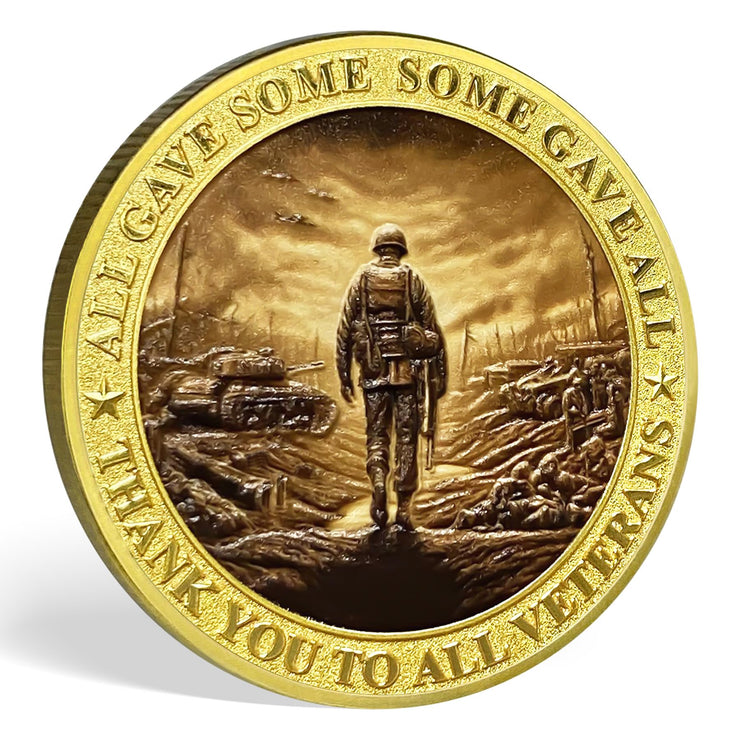 Thank You for Your Service Military Veterans Challenge Coin