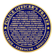 Female Police Officer's Back View Challenge Coin