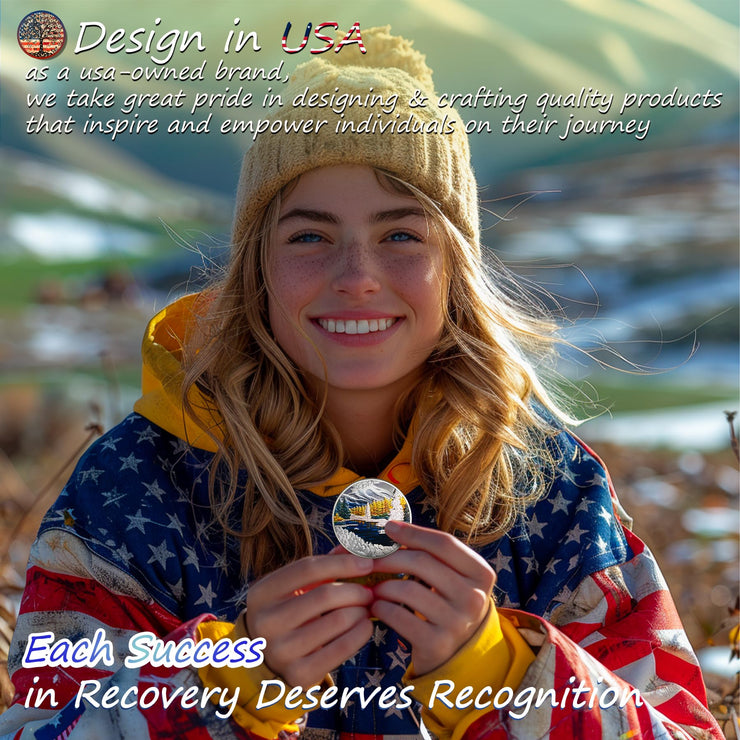 Original Winter Sobriety Coin