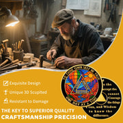 Hot Air Balloon Valley Sobriety Coin