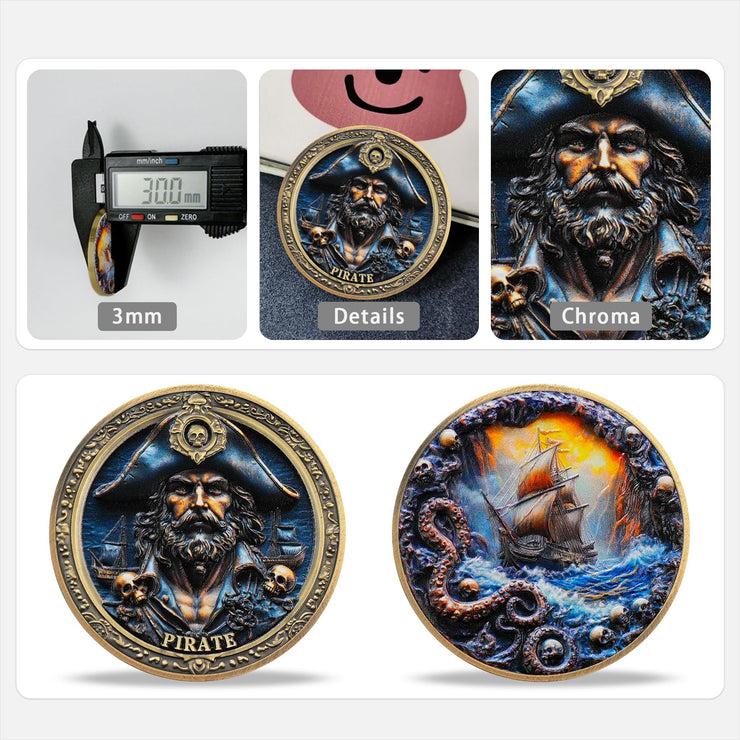 Imasoner Pirate Challenge Coin