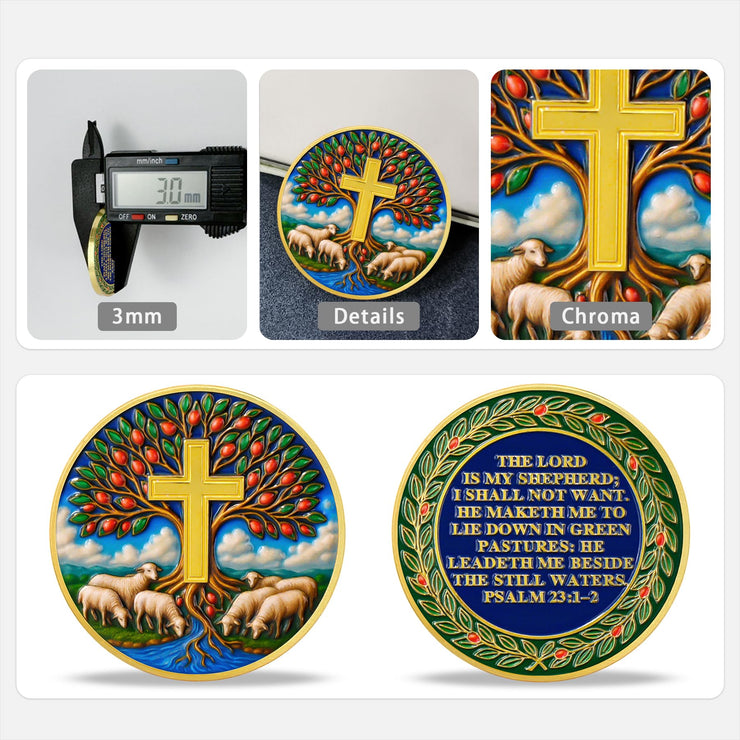Holy Fruit Tree Religious Coin