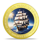 Knights Templar Challenge Coin (Pirate)