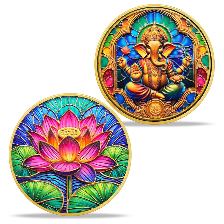 Ganesha Religious Coin