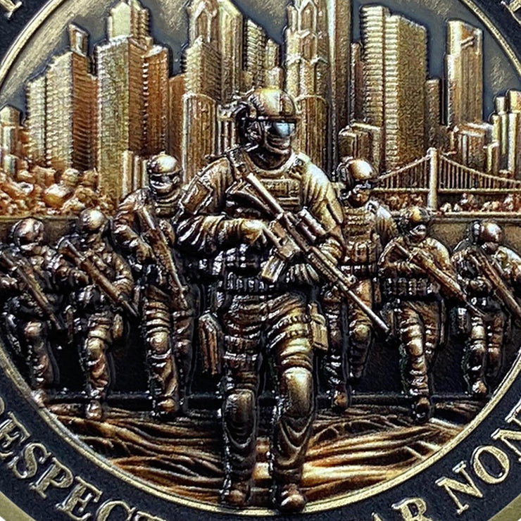 Saint Michael Police Prayer Coin