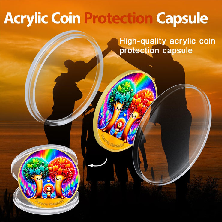 Meaningful Family Keepsake Forever Thankful Coin