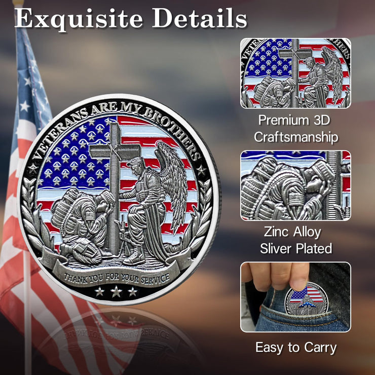 US Military Coins Veteran Challenge Coin