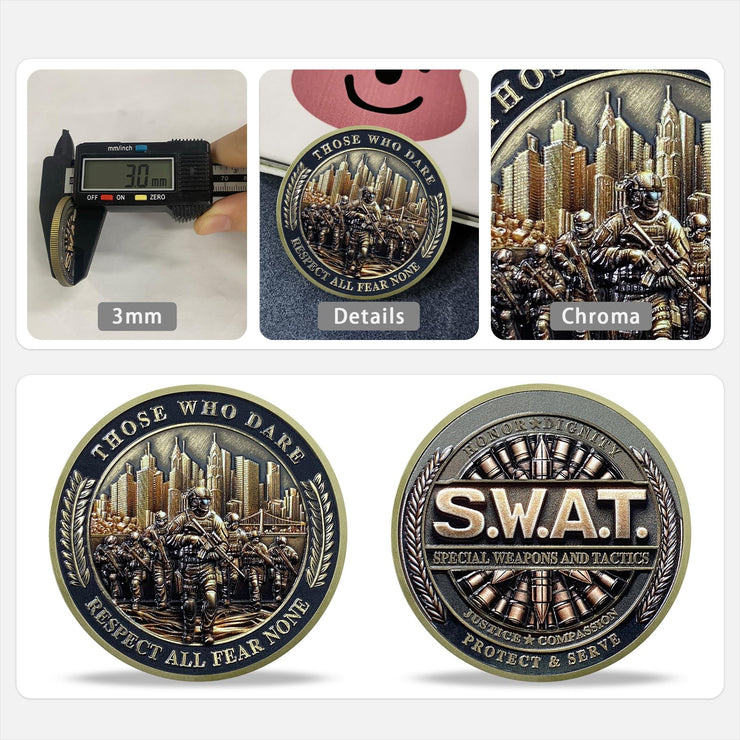 Saint Michael Police Prayer Coin