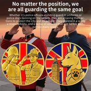 Police Dog Challenges Coin Police Challenge Coins