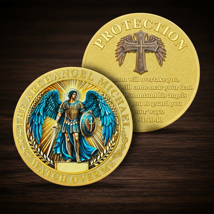 St Michael Coins Saint Michael Police Officers Prayer Coin