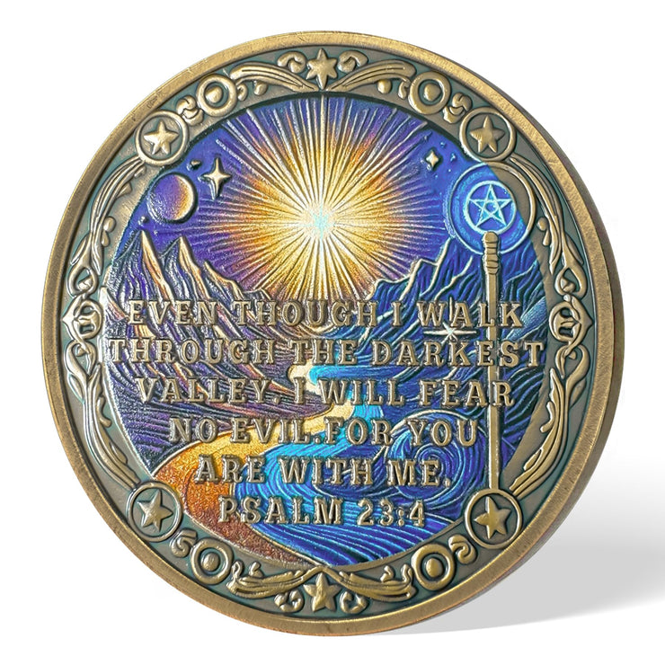 Sun and Moon Recovery Sobriety Coin