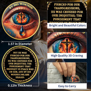 Tears of Redemption Challenge Coin Religious Coin