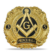 Masonic Car Emblem Freemason Metal Auto Decal (3-5 Masonic)
