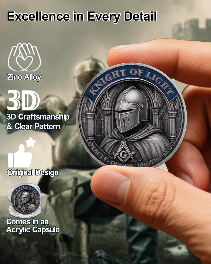 Knights Templar Challenge Coin