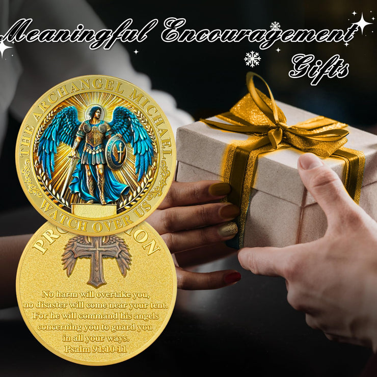 St Michael Coins Saint Michael Police Officers Prayer Coin