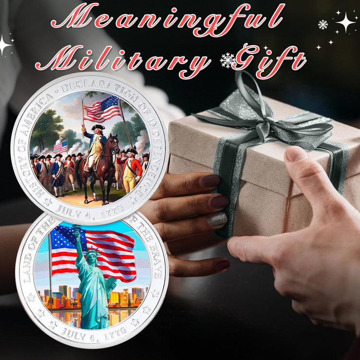 US Independence Commemorative Military Challenge Coins