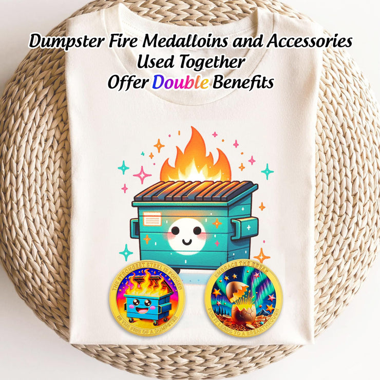 Emerging from Cocoon Dumpster Fire Coin