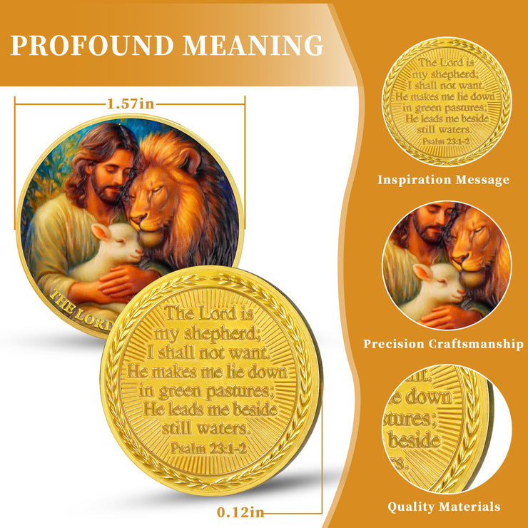 Jesus Shepherd’s Christian Challenge Coin