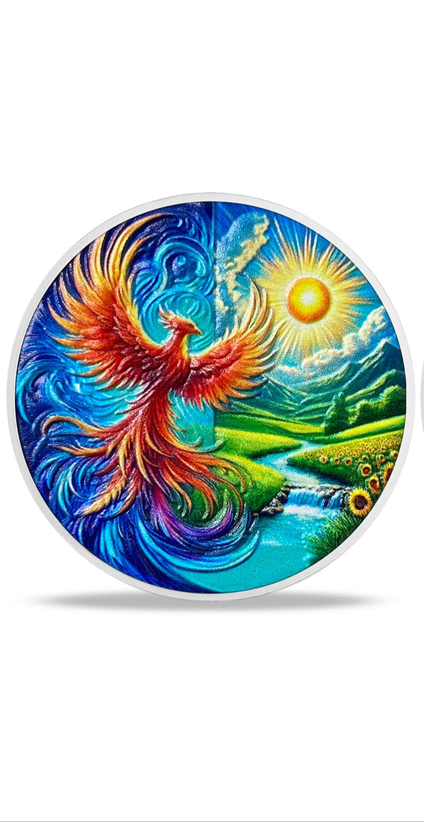 Phoenix Chaos and Light Sobriety Coin