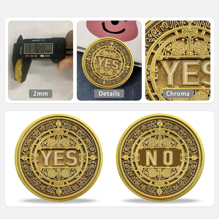 Yes/No Decision Coin