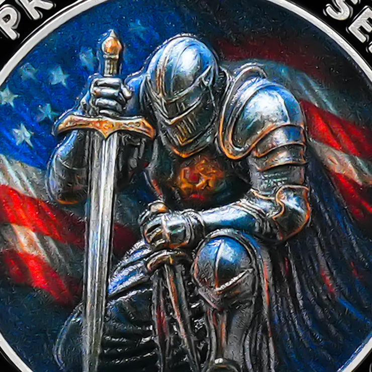 "Knights of Duty" Police Challenge Coin
