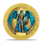 Archangel Michael Christian Challenge Coin