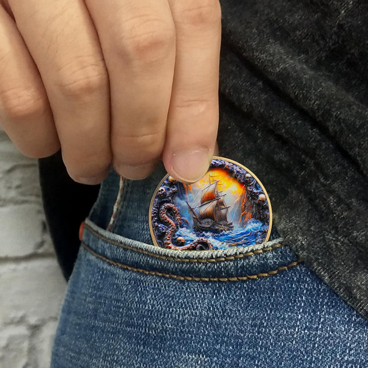 Imasoner Pirate Challenge Coin