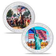 US Independence Commemorative Military Challenge Coins