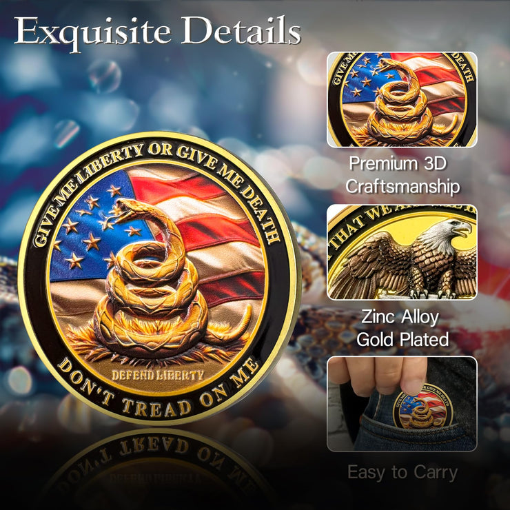 United States Liberty and Independence Veterans Challenge Coin