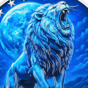Lion Recovery Strength in Sobriety Coin