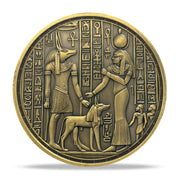 Anubis and Ancient Egyptian Religious Coin