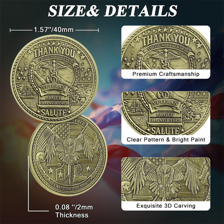 Eagle's Military Challenge Coins