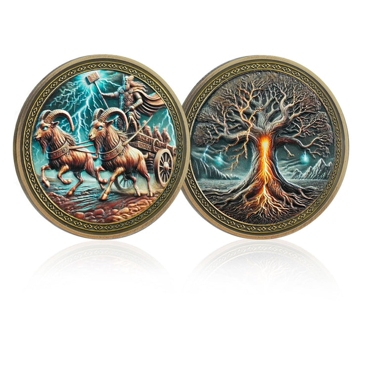 Vikings Yggdrasil Challenge Coin
