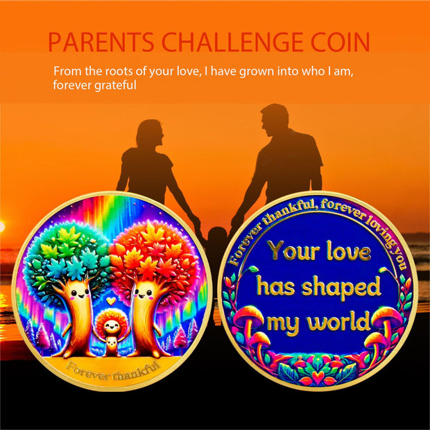 Meaningful Family Keepsake Forever Thankful Coin