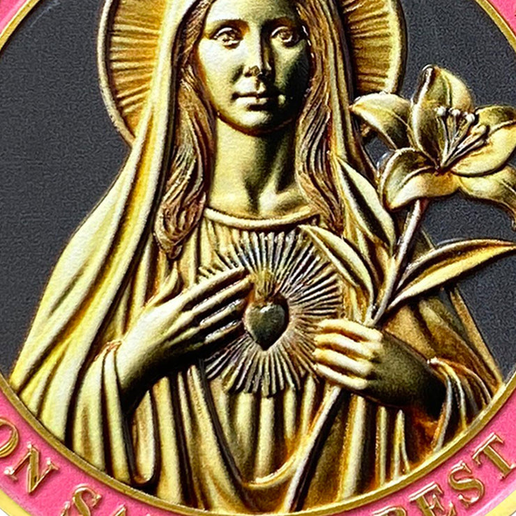 Saint Agatha Breast Cancer Protection Coin