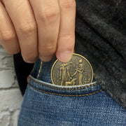 Anubis and Ancient Egyptian Religious Coin