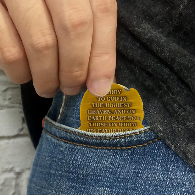 Nativity Scene Religious Coin: Gift & Inspire