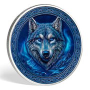 Viking Warrior Wolf Challenge Coin